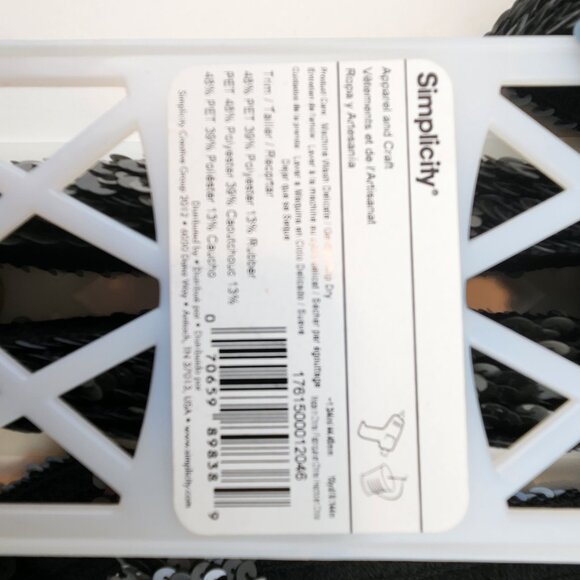 Simplicity Sequin Trim 4yd – DIY Ribbon Sparkle - Picture 5 of 5